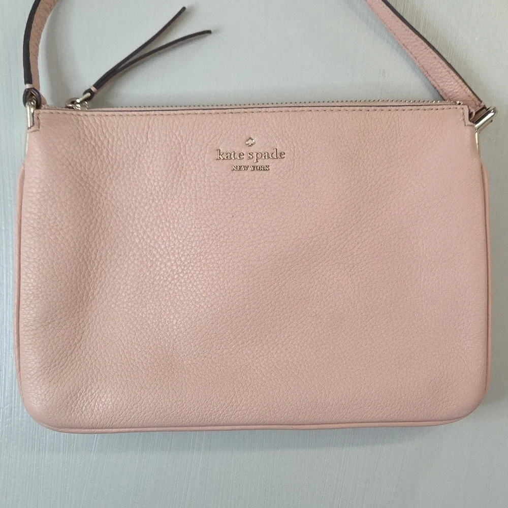 Kate Spade Jackson Leather Triple Gusset Crossbody